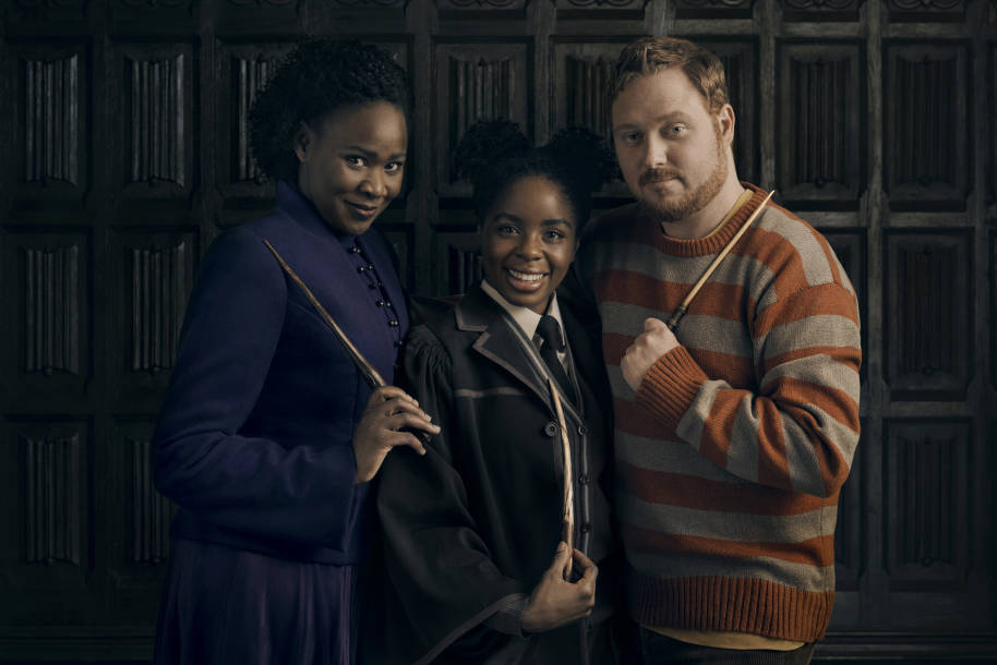 Harry Potter and the Cursed Child Cast 3: Ron Hermione and Rose
