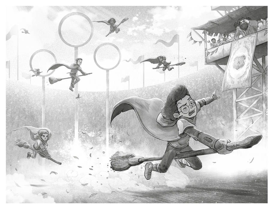 xavier-bonet-illustrations-quidditch-match